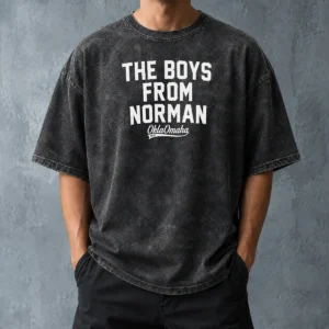 Awesome Oklahoma The Boys From Norman Washed T-Shirt