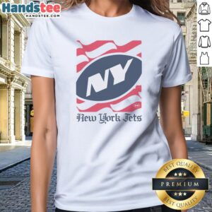Original New York Jets American Heritage Wordmark Ladies Shirt featuring a vibrant team logo