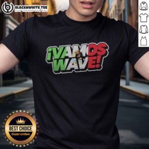 Pretty Mexico National Football Team El Tri World Cup FIFA Estadio Azteca Vamos Wave Shirt displayed in vibrant colors