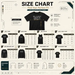 Size chart for Premium What I Am About To Do Has Not Been Approved By The Vatican with measurements in inches and cm