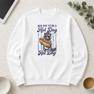 Original Bad Day To Be A Hot Dog Long Sleeve Shirt