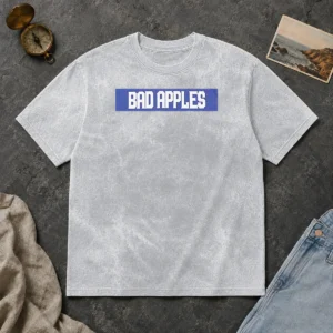 Good Bad Apples Od Stripe Washed T-Shirt