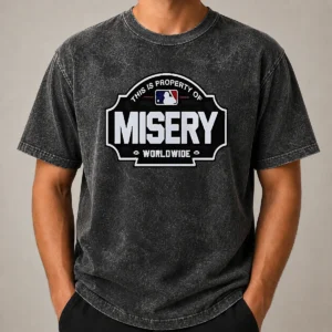 Original Property Of Misery Worldwide Washed T-Shirt