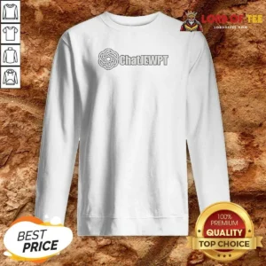 Premium Chatjewpt Chatgpt Parody Logo Sweatshirt