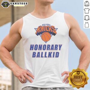 Premium New York Knicks Honorary Ballkid Basketball Tank Top
