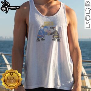 Cow Hooved Rivalry Hockey Tank Top