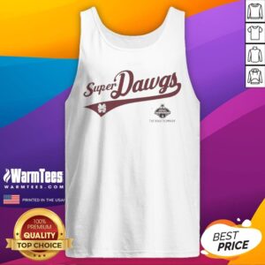 Nice Mississippi State Bulldogs Super Dawgs Logo tank top featuring a bold design for fans