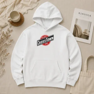 Awesome Chicago Crosstown Trail City Hiking Urban Route Path Outdoors Transit Map Hoodie