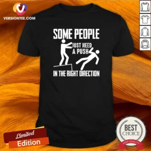 Nice Stick Figure Dark Humor Ledge Fall Some People Just Need A Push In The Right Direction