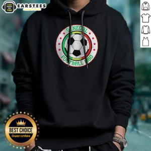Nice Senegal Football 1960 Vintage Soccer Hoodie
