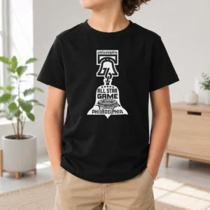 Hot Philadelphia 76ers All Star Game Basketball Bell Kids T-Shirt