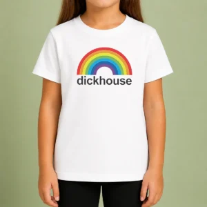 Original Jackass Dickhouse Productions Rainbows Kids T-Shirt
