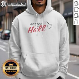 Top Jake Hall New Mexico Men's Basketball NCAA Better Call Hall Hoodie displayed in a vibrant setting.