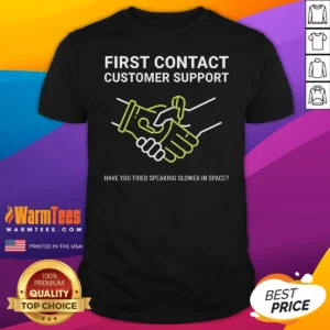 Funny First Contact Alien Customer Support