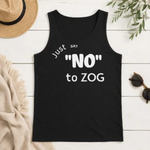 Pretty Randy Weaver Just Say No To Zog Tank Top