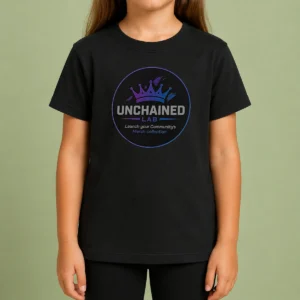 Nice Unchained Lab Launch Your Communitys Kids T-Shirt