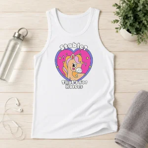 Awesome Stable Thats For Horses Horse Pun Funny Animal Tank Top