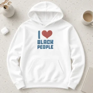 Premium Bre Scullark I Love Black People Hoodie