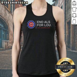 Good Chicago Cubs End ALS Lou Gehrig Day Tank top featuring a vibrant design for baseball fans