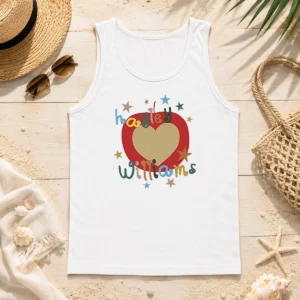 Official Williams Apple Heart Star Pop Tank Top