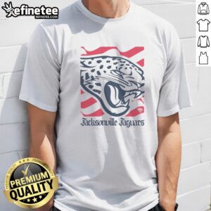 Pretty Jacksonville Jaguars American Heritage Wordmark t shirt featuring vibrant team colors