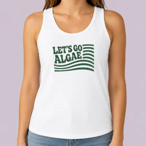 Original Lets Go Algae Reflecting Pool Green Again Liberal Protest Team Algae Tank Top