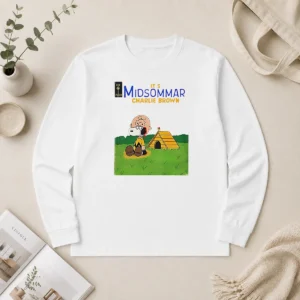Original Snoopy Charlie Brown It'S Midsommar Charlie Brown Parody Long Sleeve Shirt