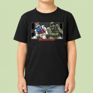 Pretty Gundaaamn Gundam Damn Meme Kids T-Shirt