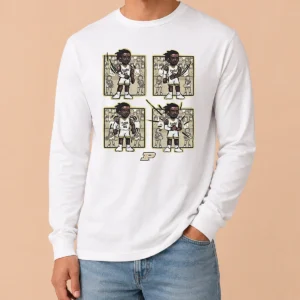 Awesome Basketball Purdue The Lance Dance Lance Jones Long Sleeve Shirt