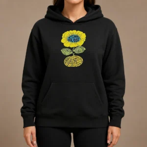 Original Love Island UK Tommy Murphy Stussy Sunflower Hoodie
