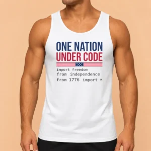 Nice One Nation Under Code Tank Top