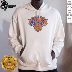 Nice New York Foxes New York Knicks Logo Hoodie featuring a vibrant team logo.