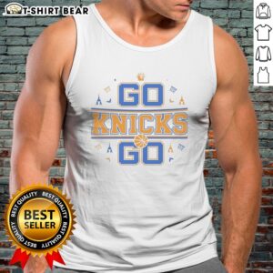 Good New York Knicks NBA GO Knicks GO Tank top in vibrant colors for basketball fans