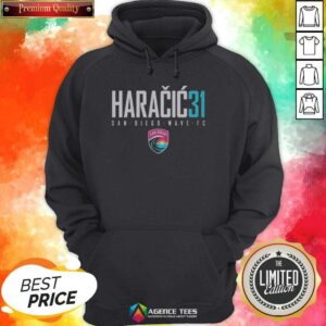 Funny San Diego Wave FC HaračIć 31 San Diego Wave FC Soccer NWSL hoodie optimized for product display