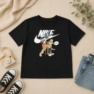 Top Nike Bugs Bunny Spanking Lola Kids T-Shirt