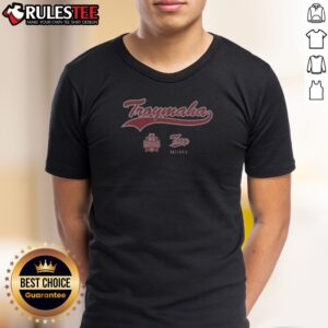 Pretty Nice Troymaha 2020 Mens College World Series Omaha Troy Baseball Shirt featuring classic crew neck cotton tee
