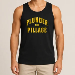 Official Plunder And Pillage Pittsburg PA Logo Tank Top