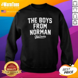 Pretty Oklahoma The Boys From Norman Sweatshirt