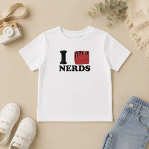 Premium I Love Nerds Pocket Protector Kids T-Shirt