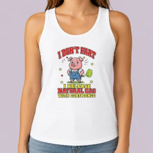 Top I Dont Fart I Release Natural Gas With Confidence Tank Top