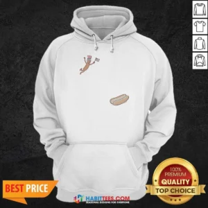 Premium Hotdog Freedom Dive Meme Hoodie