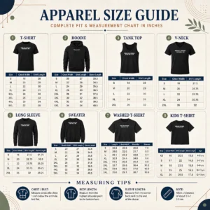 Size chart for Premium Work Like A Mexican Stack Like A Jew Text with measurements in inches and cm