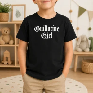 Original Guillotine Girl 2026 Creeper Cult Kids T-Shirt