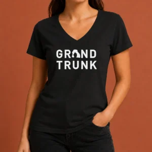 Official Grand Trunk Delicate Arch V-Neck Shirt