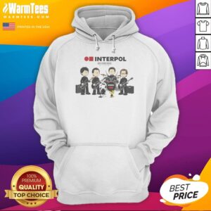 Interpol Snoopy Charlie Brown Peanuts NYC Est 1997 hoodie on hoodie