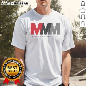 Good Mune Montgomery Miguel MMM Logo Shirt featuring a bold logo design on a comfortable fabric.