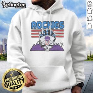 Good MLB X Grateful Dead X Rockies Americana Hoodie