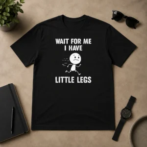 Good Wait For Me I Have Little Legs Running Man