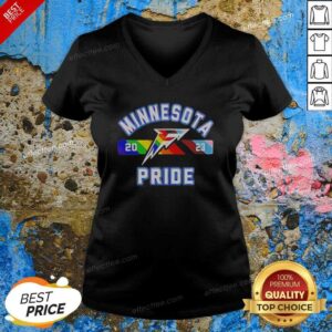 Nice Minnesota Frost PWHL Pride Month v neck optimized - vibrant design for pride enthusiasts