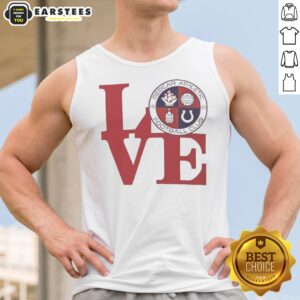 Pretty Redcar Athletic Football Club Love Logo Emblem Football Sport Fan Soccer Club tank top featuring vibrant colors.